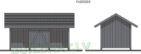 Malkas novietnes projekts - fasādes