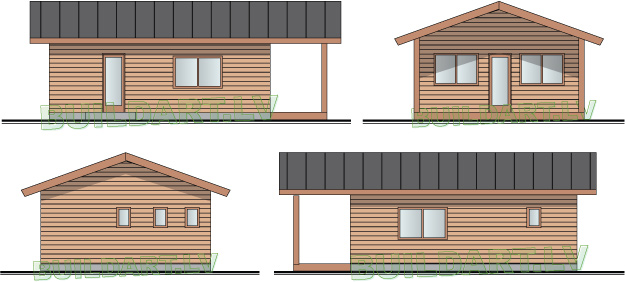 Atpūtas pirts projekts "Lelde"